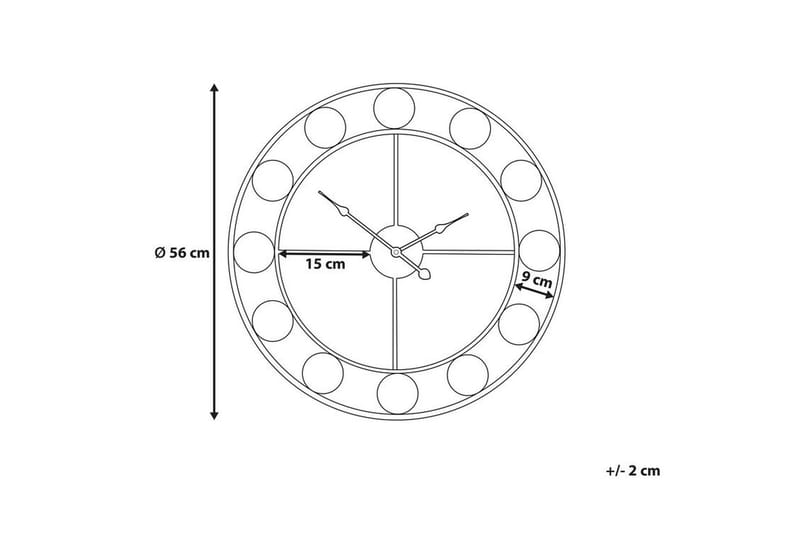 REIDEN Väggklocka 56 cm - Inredning & dekor - Dekor & inredningsdetaljer