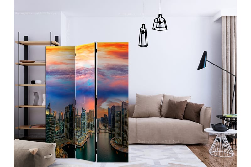 AFTERNOON IN DUBAI Rumsavdelare 135x172 cm - Artgeist sp. z o. o. - Inredning & dekor - Dekor & inredningsdetaljer - Rumsavdelare