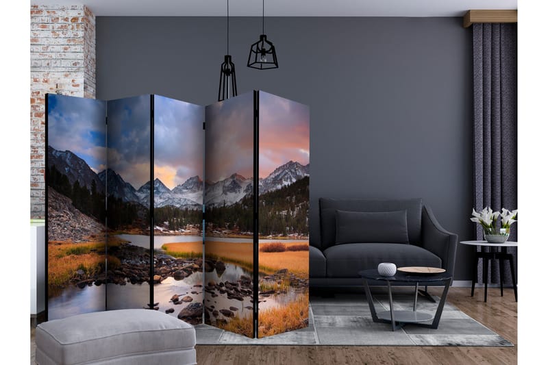 AMAZING MOUNTAIN LANDSCAPE Rumsavdelare 225x172 cm - Artgeist sp. z o. o. - Inredning & dekor - Dekor & inredningsdetaljer - Rumsavdelare