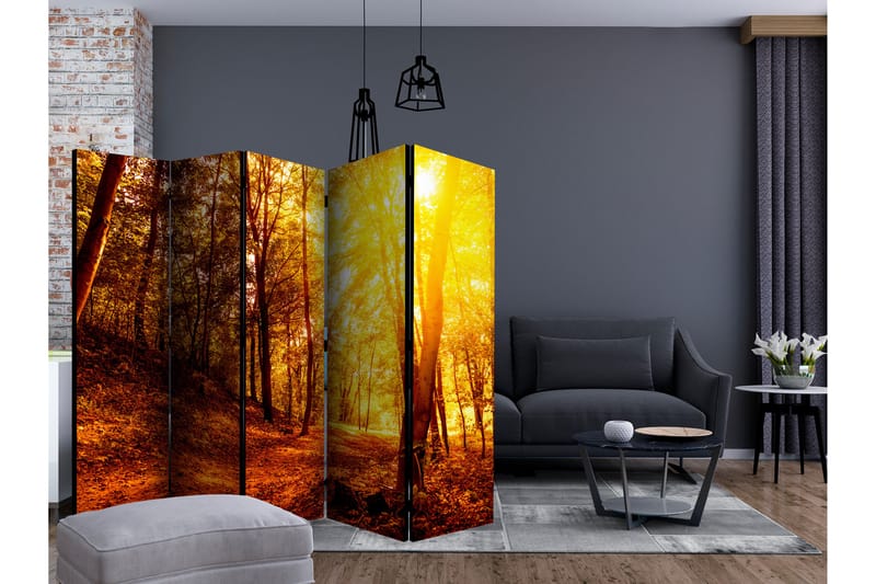 AUTUMN WALK Rumsavdelare 225x172 cm - Artgeist sp. z o. o. - Inredning & dekor - Dekor & inredningsdetaljer - Rumsavdelare