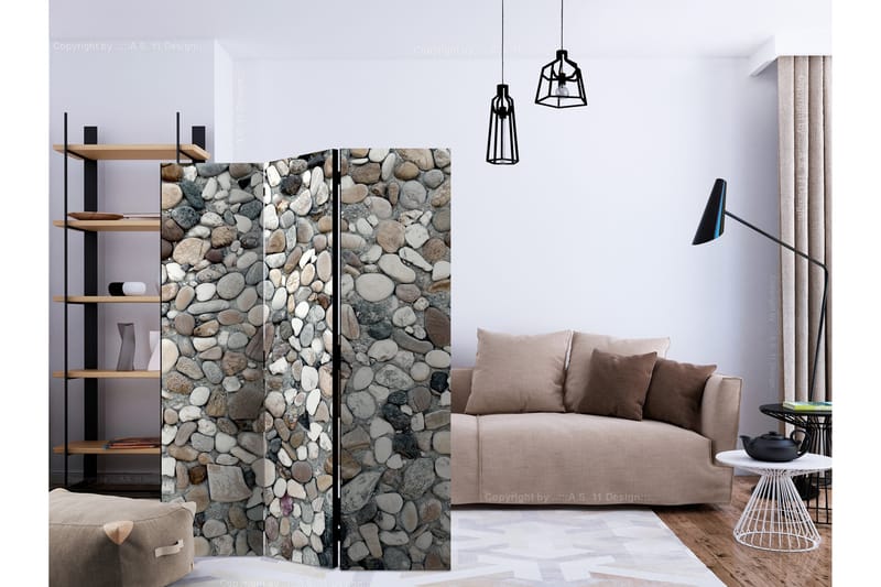 BEACH PEBBLES Rumsavdelare 135x172 cm - Artgeist sp. z o. o. - Inredning & dekor - Dekor & inredningsdetaljer - Rumsavdelare