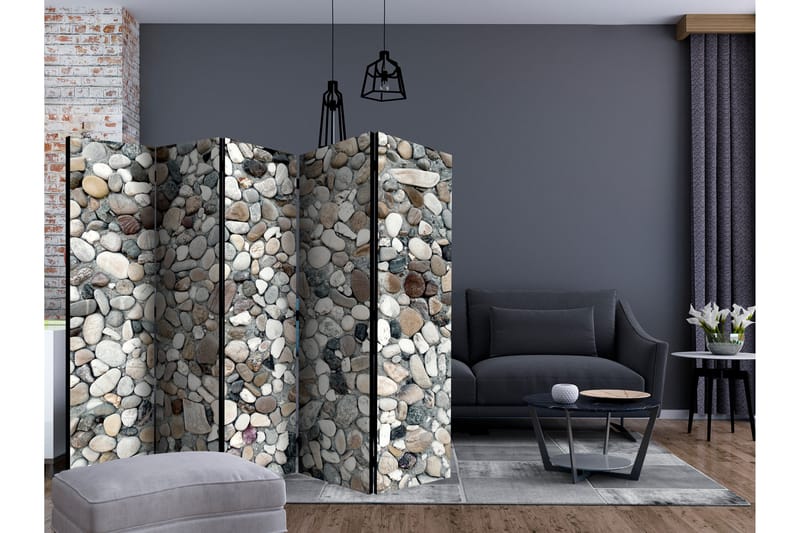 BEACH PEBBLES Rumsavdelare 225x172 cm - Artgeist sp. z o. o. - Inredning & dekor - Dekor & inredningsdetaljer - Rumsavdelare