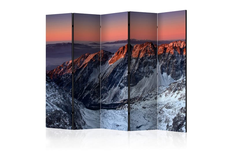 BEAUTIFUL SUNRISE ROCKY MOUNTAINS Rumsavdelare 225x172 cm - Artgeist sp. z o. o. - Inredning & dekor - Dekor & inredningsdetaljer - Rumsavdelare