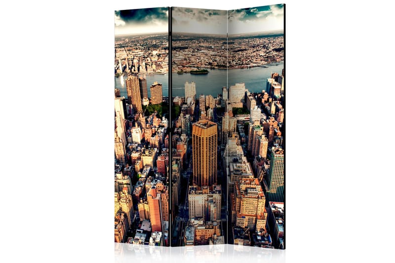 BIRD'S EYE VIEW OF NEW YORK Rumsavdelare 135x172 cm - Artgeist sp. z o. o. - Inredning & dekor - Dekor & inredningsdetaljer - Rumsavdelare