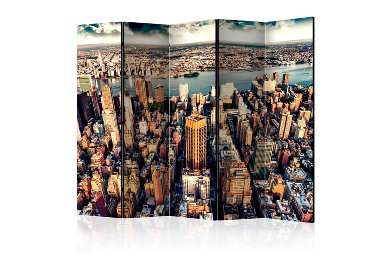 BIRD'S EYE VIEW OF NEW YORK Rumsavdelare 225x172 cm - Artgeist sp. z o. o. - Inredning & dekor - Dekor & inredningsdetaljer - Rumsavdelare