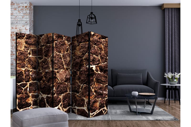 BROWN CAVE Rumsavdelare 225x172 cm - Artgeist sp. z o. o. - Inredning & dekor - Dekor & inredningsdetaljer - Rumsavdelare