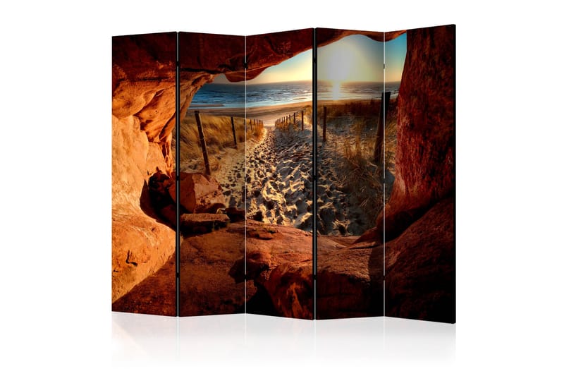 CAVE BEAUTIFUL BEACH Rumsavdelare 225x172 cm - Artgeist sp. z o. o. - Inredning & dekor - Dekor & inredningsdetaljer - Rumsavdelare