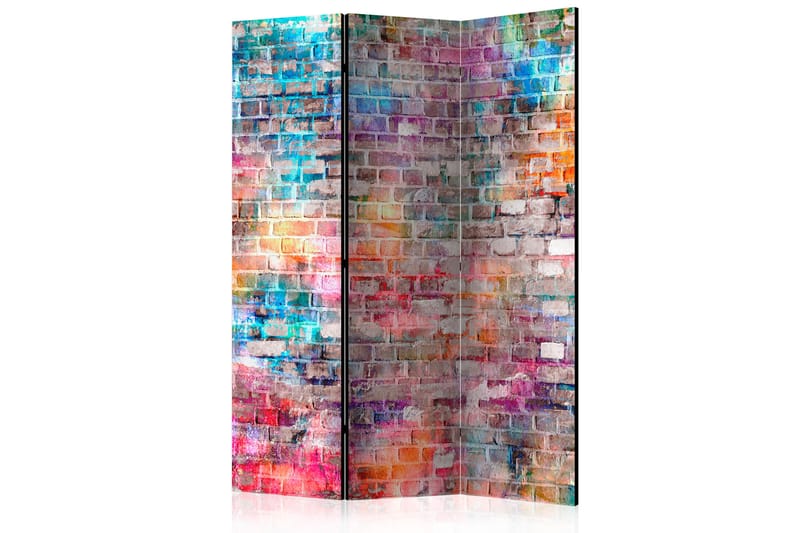 COLOURFUL BRICK Rumsavdelare 135x172 cm - Artgeist sp. z o. o. - Inredning & dekor - Dekor & inredningsdetaljer - Rumsavdelare