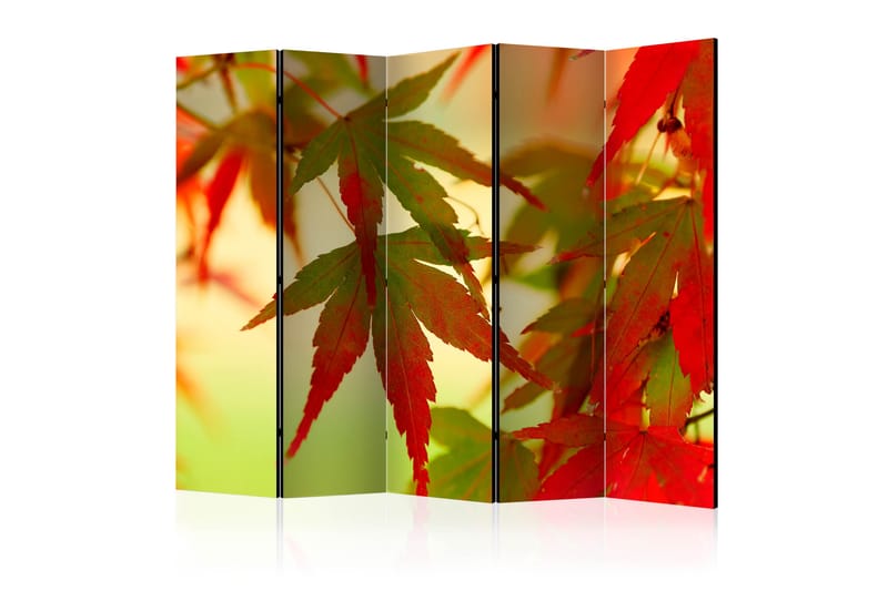 COLOURFUL LEAVES Rumsavdelare 225x172 cm - Artgeist sp. z o. o. - Inredning & dekor - Dekor & inredningsdetaljer - Rumsavdelare