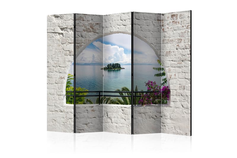 CORFU ISLAND Rumsavdelare 225x172 cm - Artgeist sp. z o. o. - Inredning & dekor - Dekor & inredningsdetaljer - Rumsavdelare