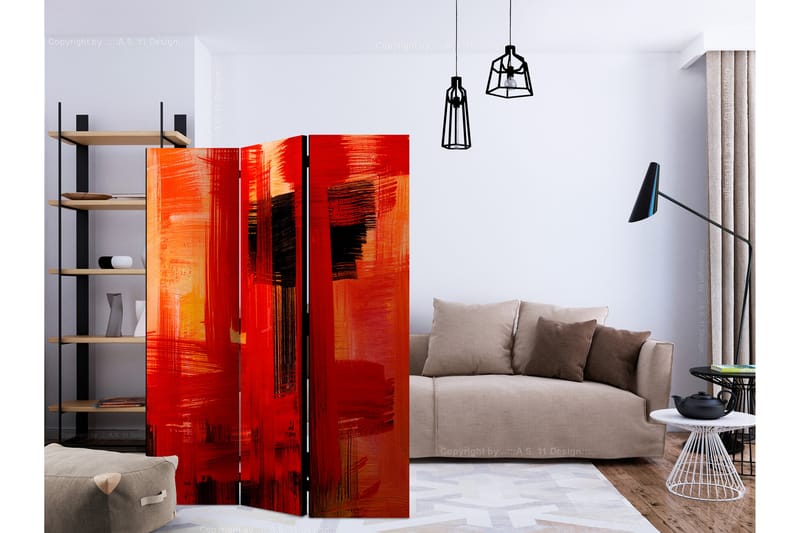 CRIMSON PRISON Rumsavdelare 135x172 cm - Artgeist sp. z o. o. - Inredning & dekor - Dekor & inredningsdetaljer - Rumsavdelare