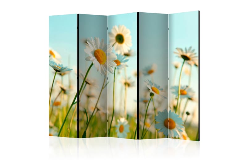 DAISIES SPRING MEADOW Rumsavdelare 225x172 cm - Artgeist sp. z o. o. - Inredning & dekor - Dekor & inredningsdetaljer - Rumsavdelare