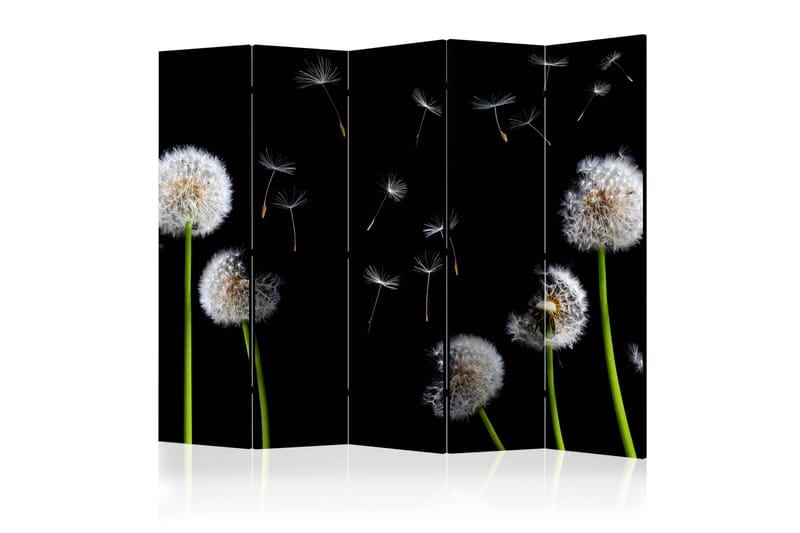 DANDELIONS IN THE WIND Rumsavdelare 225x172 cm - Artgeist sp. z o. o. - Inredning & dekor - Dekor & inredningsdetaljer - Rumsavdelare