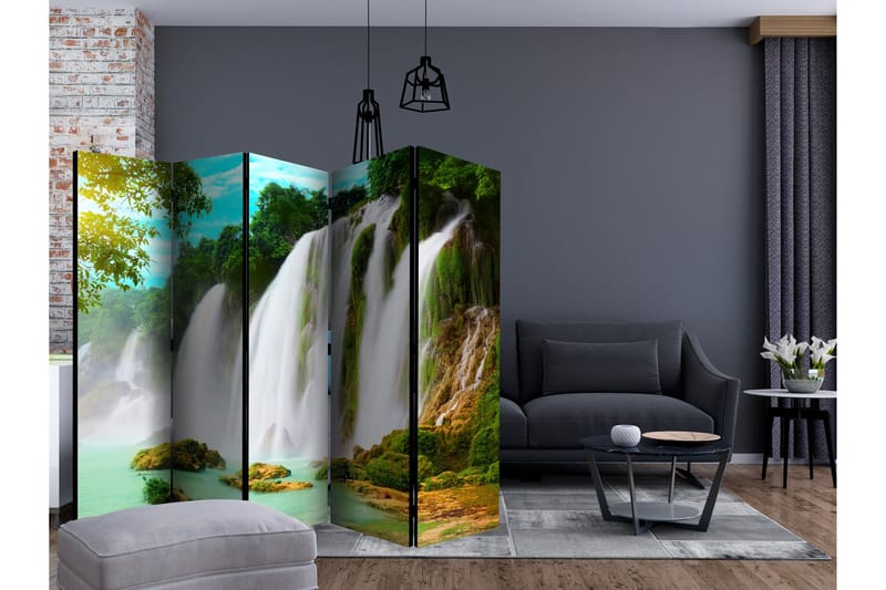 DETIAN WATERFALL (CHINA) Rumsavdelare 225x172 cm - Artgeist sp. z o. o. - Inredning & dekor - Dekor & inredningsdetaljer - Rumsavdelare