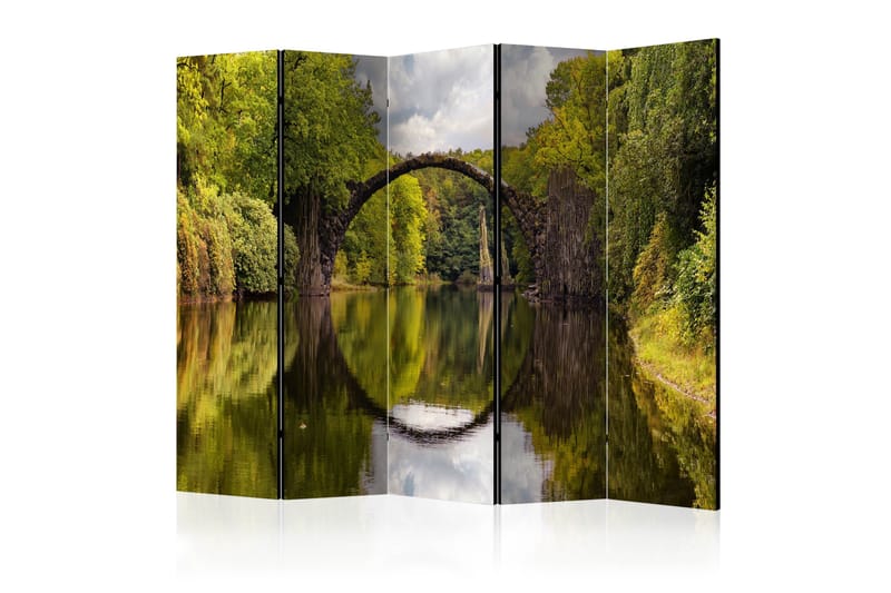 DEVIL'S BRIDGE IN KROMLAUGERMANY Rumsavdelare 225x172 cm - Artgeist sp. z o. o. - Inredning & dekor - Dekor & inredningsdetaljer - Rumsavdelare