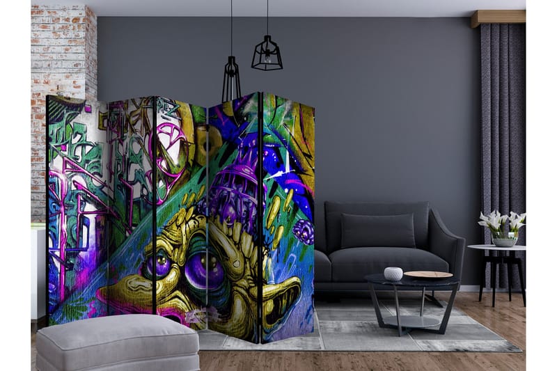 GOBLIN CITY Rumsavdelare 225x172 cm - Artgeist sp. z o. o. - Inredning & dekor - Dekor & inredningsdetaljer - Rumsavdelare