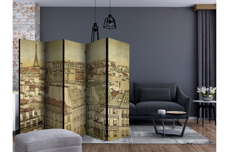 GOOD BYE PARIS! Rumsavdelare 225x172 cm - Artgeist sp. z o. o. - Inredning & dekor - Dekor & inredningsdetaljer - Rumsavdelare