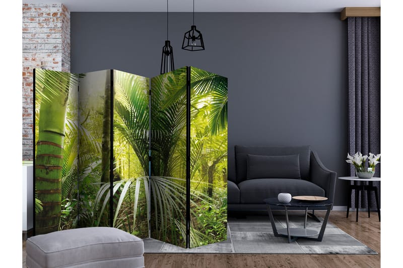 GREEN ALLEY Rumsavdelare 225x172 cm - Artgeist sp. z o. o. - Inredning & dekor - Dekor & inredningsdetaljer - Rumsavdelare