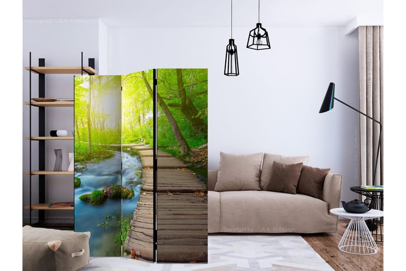 GREEN FOREST Rumsavdelare 135x172 cm - Artgeist sp. z o. o. - Inredning & dekor - Dekor & inredningsdetaljer - Rumsavdelare