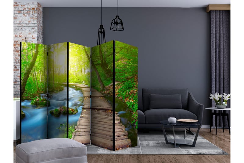 GREEN FOREST Rumsavdelare 225x172 cm - Artgeist sp. z o. o. - Inredning & dekor - Dekor & inredningsdetaljer - Rumsavdelare