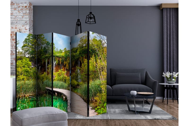 GREEN OASIS Rumsavdelare 225x172 cm - Artgeist sp. z o. o. - Inredning & dekor - Dekor & inredningsdetaljer - Rumsavdelare