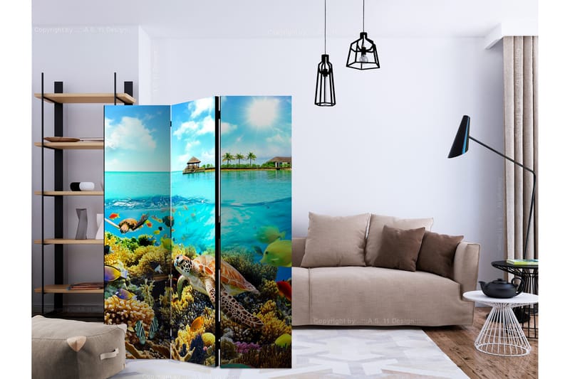 HEAVENLY MALDIVE Rumsavdelare 135x172 cm - Artgeist sp. z o. o. - Inredning & dekor - Dekor & inredningsdetaljer - Rumsavdelare