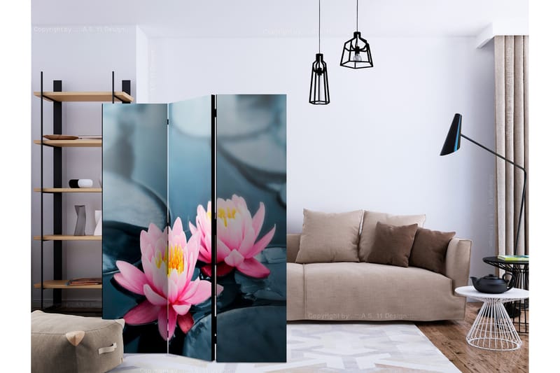 LOTUS BLOSSOMS Rumsavdelare 135x172 cm - Artgeist sp. z o. o. - Inredning & dekor - Dekor & inredningsdetaljer - Rumsavdelare