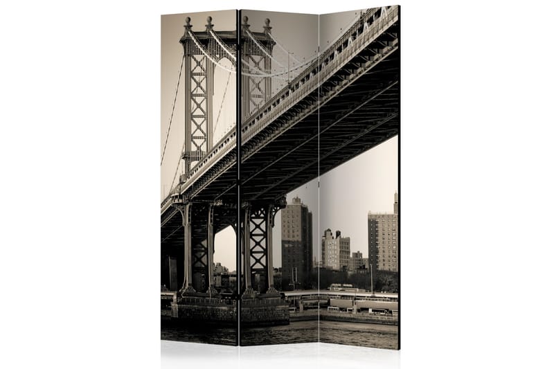 MANHATTAN BRIDGE NEW YORK Rumsavdelare 135x172 cm - Artgeist sp. z o. o. - Inredning & dekor - Dekor & inredningsdetaljer - Rumsavdelare