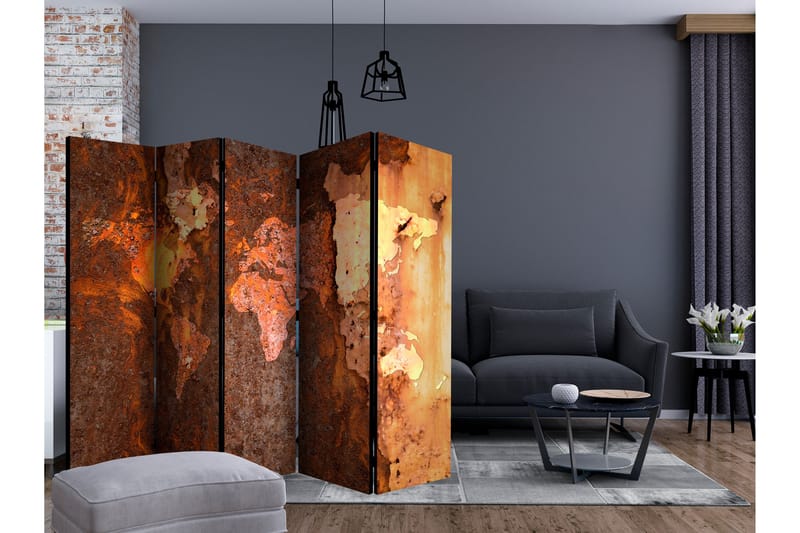 METAL IMMERSIONS Rumsavdelare 225x172 cm - Artgeist sp. z o. o. - Inredning & dekor - Dekor & inredningsdetaljer - Rumsavdelare