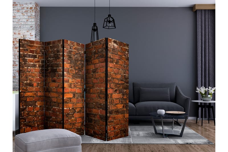 OLD BRICK WALL Rumsavdelare 225x172 cm - Artgeist sp. z o. o. - Inredning & dekor - Dekor & inredningsdetaljer - Rumsavdelare