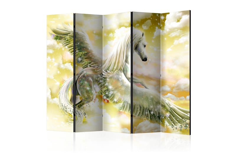 PEGASUS (YELLOW) Rumsavdelare 225x172 cm - Artgeist sp. z o. o. - Inredning & dekor - Dekor & inredningsdetaljer - Rumsavdelare