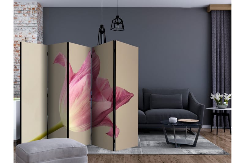 PINK TULIP Rumsavdelare 225x172 cm - Artgeist sp. z o. o. - Inredning & dekor - Dekor & inredningsdetaljer - Rumsavdelare