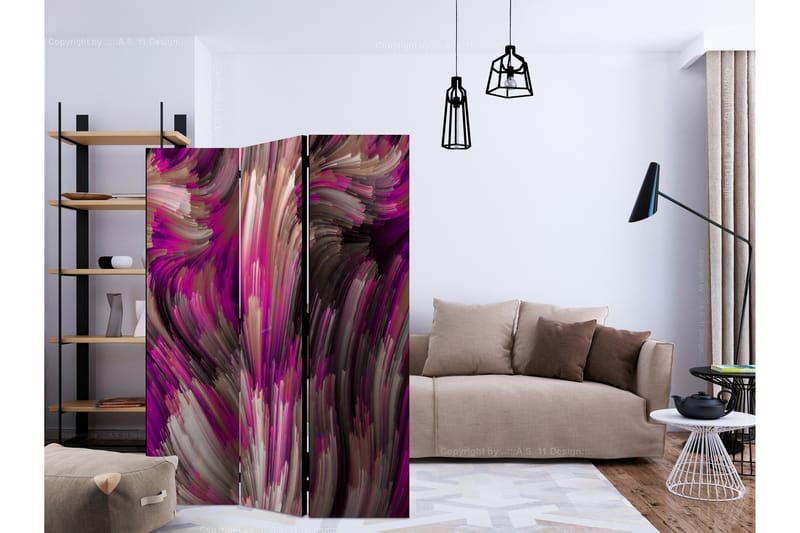 PURPLE ENERGY Rumsavdelare 135x172 cm - Artgeist sp. z o. o. - Inredning & dekor - Dekor & inredningsdetaljer - Rumsavdelare