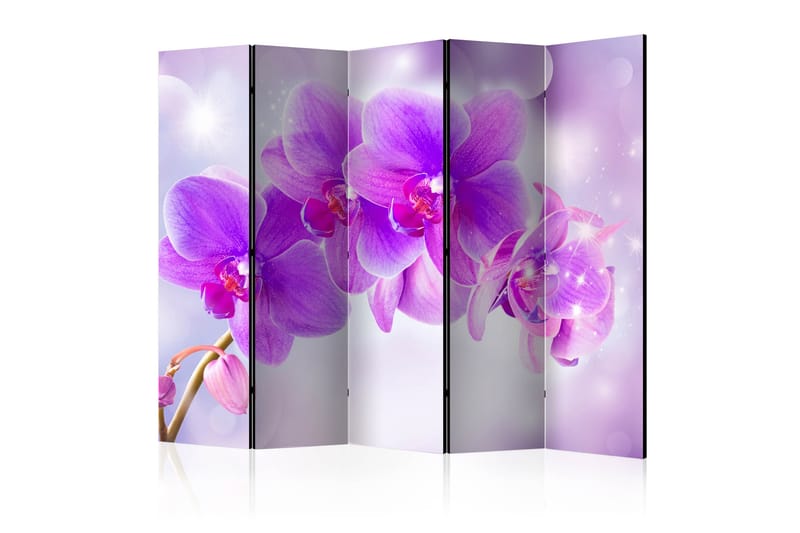 PURPLE ORCHIDS Rumsavdelare 225x172 cm - Artgeist sp. z o. o. - Inredning & dekor - Dekor & inredningsdetaljer - Rumsavdelare