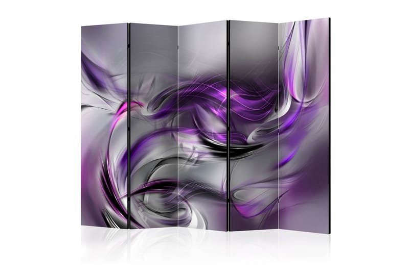 PURPLE SWIRLS Rumsavdelare 225x172 cm - Artgeist sp. z o. o. - Inredning & dekor - Dekor & inredningsdetaljer - Rumsavdelare