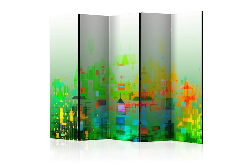 RUMSAVDELARE Abstract City 225x172 - Artgeist sp. z o. o. - Inredning & dekor - Dekor & inredningsdetaljer - Rumsavdelare