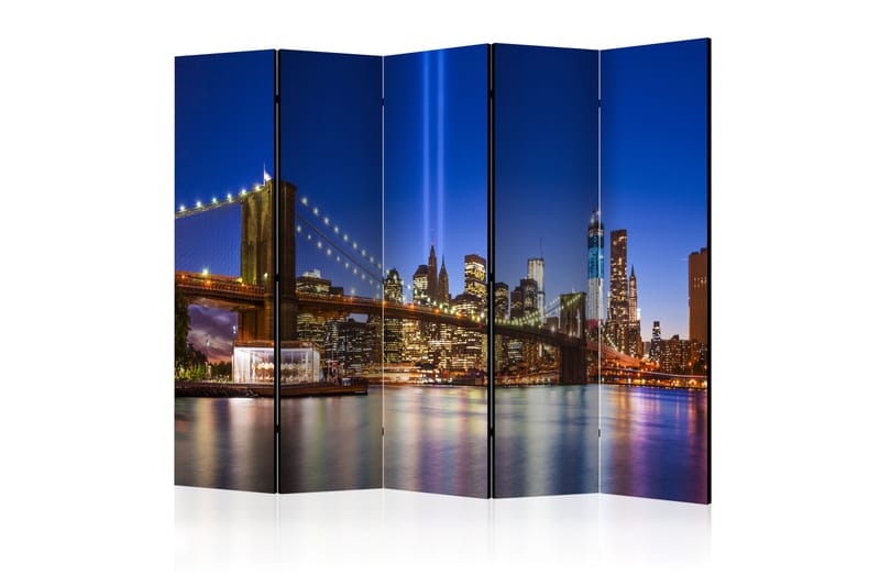 RUMSAVDELARE Blue New York 225x172 - Artgeist sp. z o. o. - Inredning & dekor - Dekor & inredningsdetaljer - Rumsavdelare