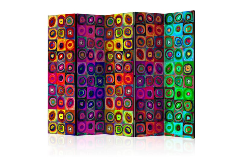 RUMSAVDELARE Colorful Abstract Art 225x172 - Artgeist sp. z o. o. - Inredning & dekor - Dekor & inredningsdetaljer - Rumsavdelare