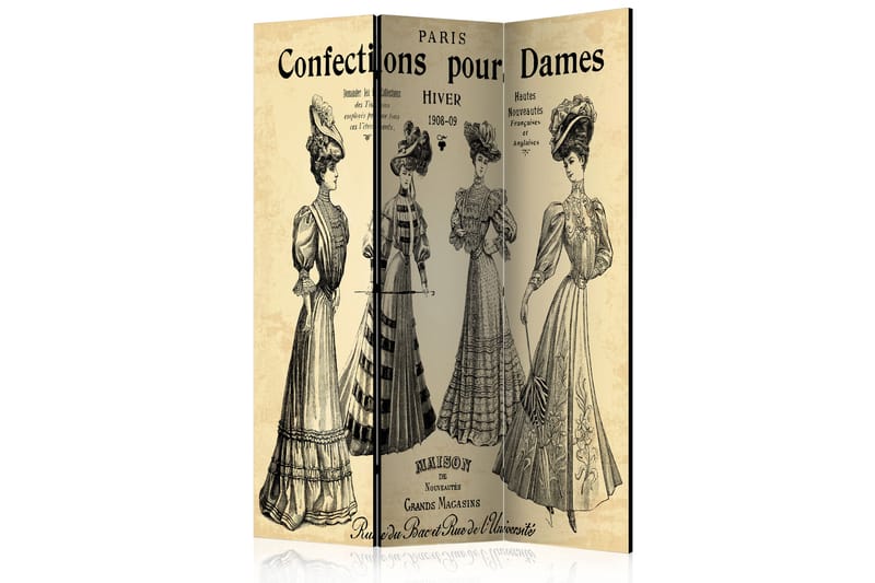 RUMSAVDELARE Confections Pour Dames 135x172 - Artgeist sp. z o. o. - Inredning & dekor - Dekor & inredningsdetaljer - Rumsavdelare