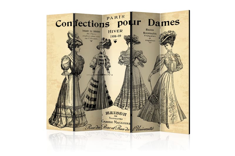 RUMSAVDELARE Confections Pour Dames 225x172 - Artgeist sp. z o. o. - Inredning & dekor - Dekor & inredningsdetaljer - Rumsavdelare