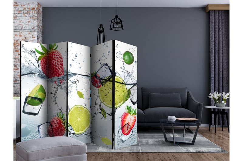 RUMSAVDELARE Fruit Cocktail II 225x172 cm - Artgeist sp. z o. o. - Inredning & dekor - Dekor & inredningsdetaljer - Rumsavdelare