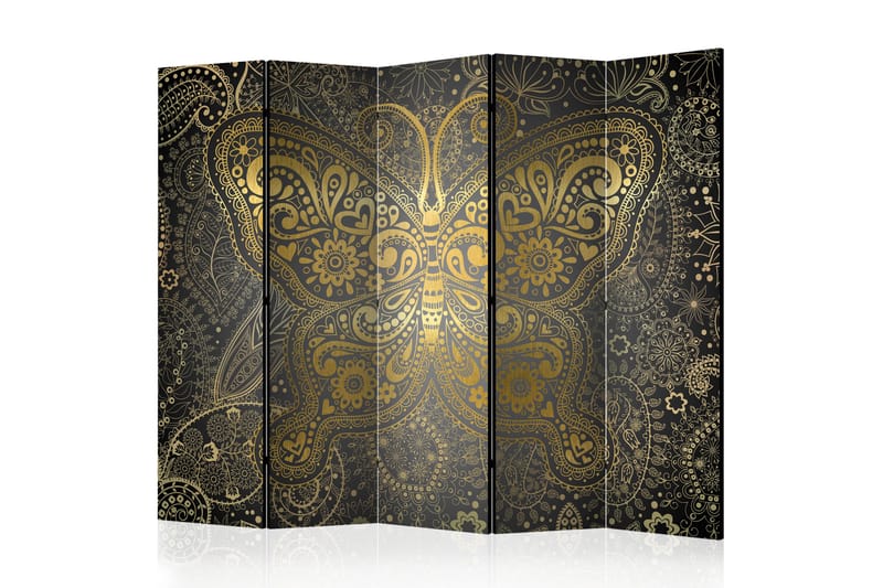 RUMSAVDELARE Golden Butterfly 225x172 - Artgeist sp. z o. o. - Inredning & dekor - Dekor & inredningsdetaljer - Rumsavdelare