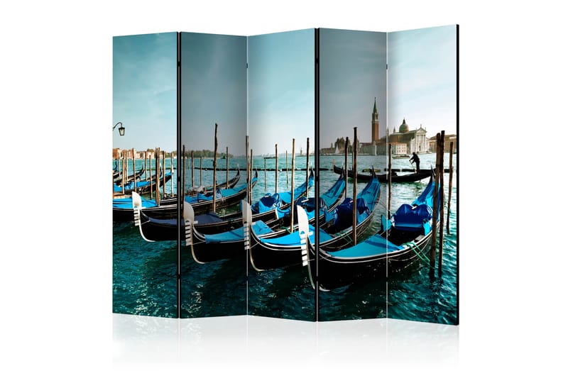 RUMSAVDELARE Gondolas on the Grand Canal 225x172 cm - Artgeist sp. z o. o. - Inredning & dekor - Dekor & inredningsdetaljer - Rumsavdelare