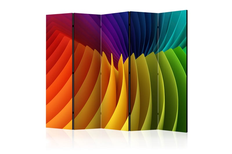 RUMSAVDELARE Rainbow Wave 225x172 - Artgeist sp. z o. o. - Inredning & dekor - Dekor & inredningsdetaljer - Rumsavdelare