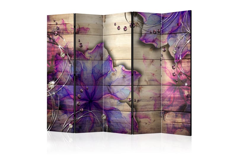 RUMSAVDELARE Purple Memory 225x172 - Artgeist sp. z o. o. - Inredning & dekor - Dekor & inredningsdetaljer - Rumsavdelare