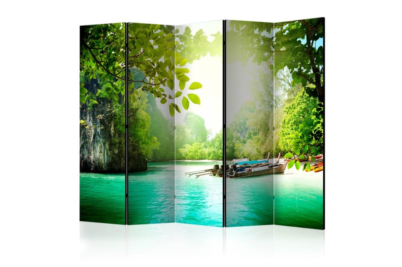 SECRET PARADISE Rumsavdelare 225x172 cm - Artgeist sp. z o. o. - Inredning & dekor - Dekor & inredningsdetaljer - Rumsavdelare