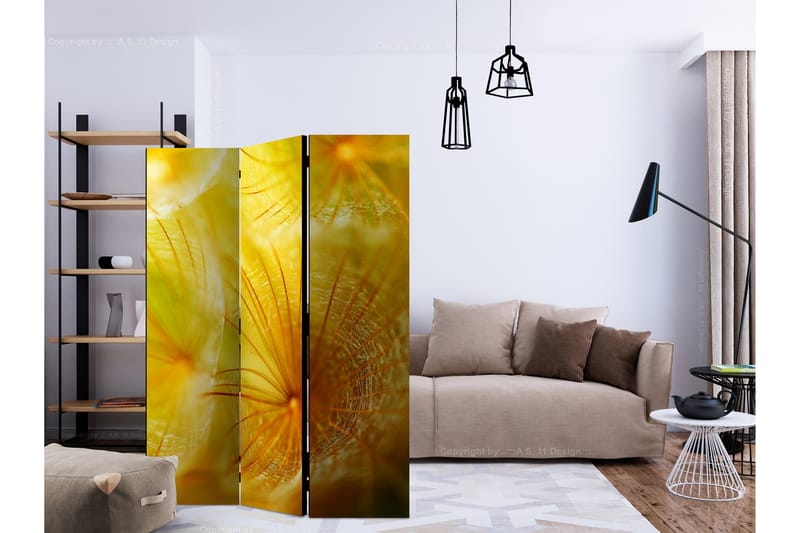 SOFT DANDELION FLOWER Rumsavdelare 135x172 cm - Artgeist sp. z o. o. - Inredning & dekor - Dekor & inredningsdetaljer - Rumsavdelare