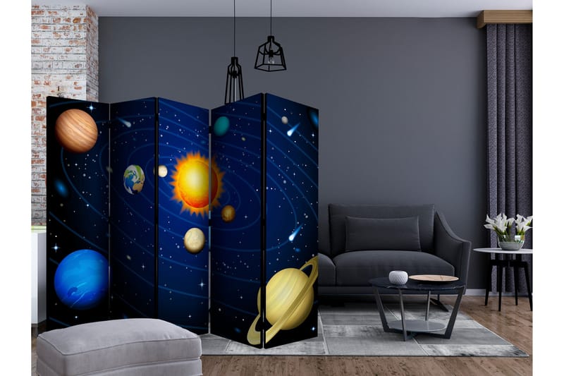 SOLAR SYSTEM Rumsavdelare 225x172 cm - Artgeist sp. z o. o. - Inredning & dekor - Dekor & inredningsdetaljer - Rumsavdelare