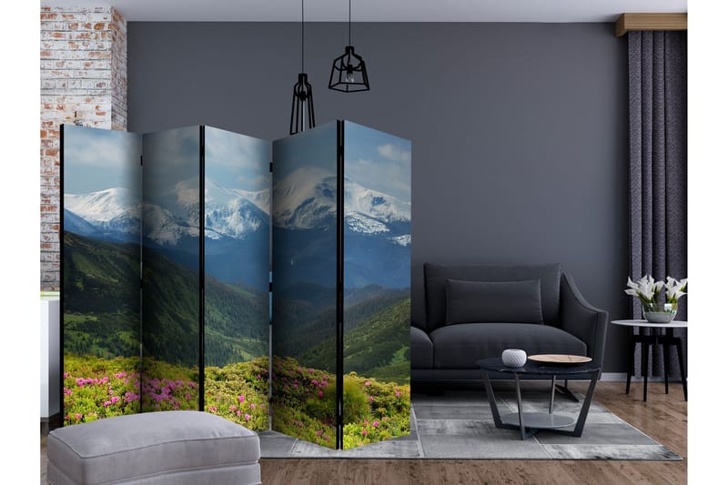 SPRING MOUNTAIN LANDSCAPE Rumsavdelare 225x172 cm - Artgeist sp. z o. o. - Inredning & dekor - Dekor & inredningsdetaljer - Rumsavdelare