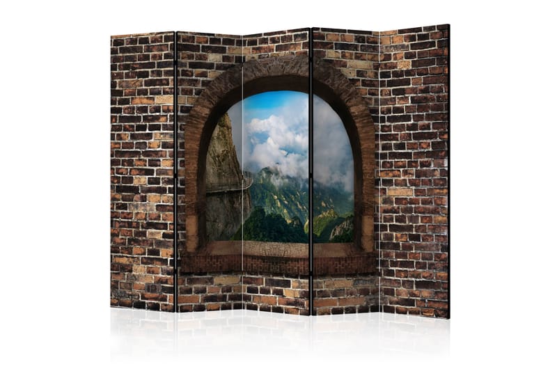 STONY WINDOW MOUNTAINS Rumsavdelare 225x172 cm - Artgeist sp. z o. o. - Inredning & dekor - Dekor & inredningsdetaljer - Rumsavdelare